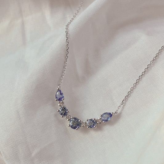黎明女神 Aurora | 18K金鑽石頸鍊
